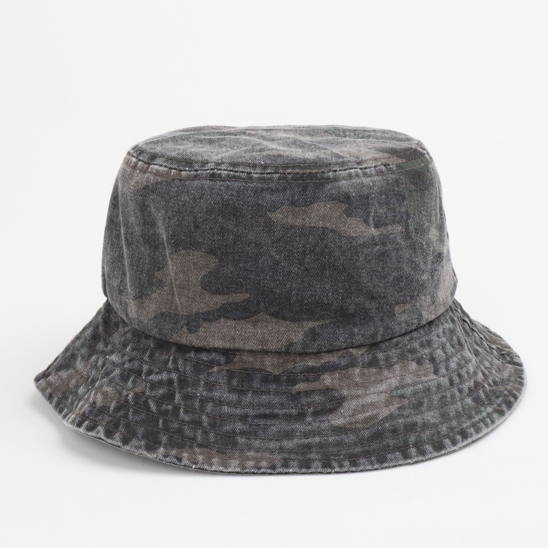 Outdoor Jungle Fisherman Hat Washed Forest Tree Camouflage Bucket Hat Cap - Image 9
