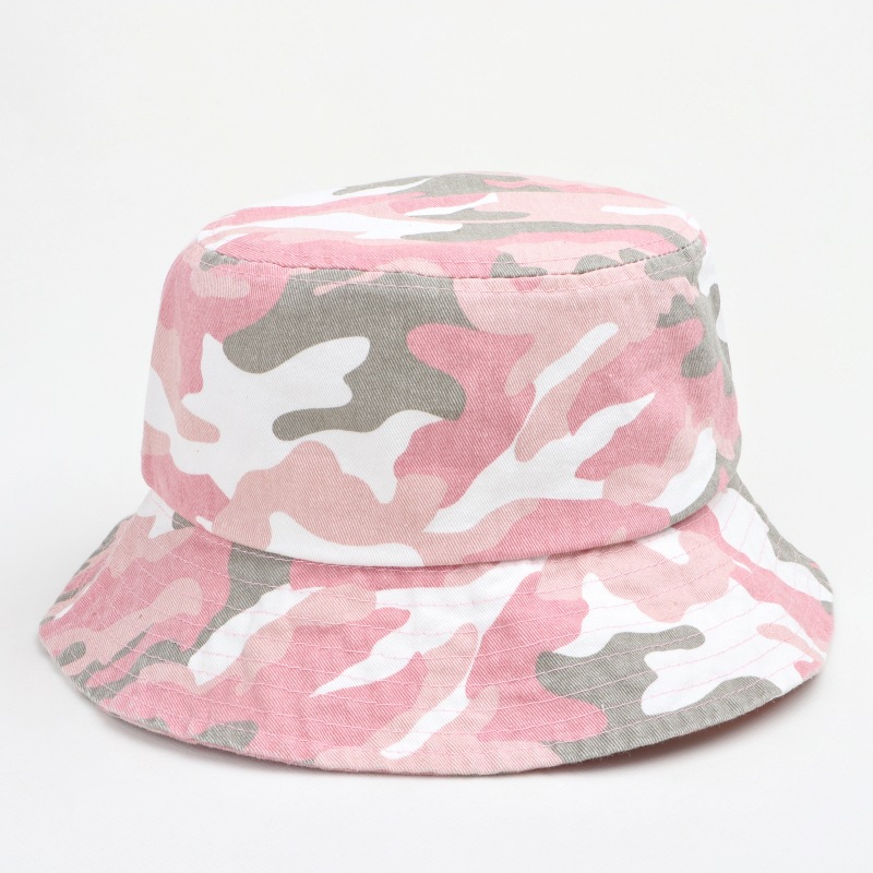 Outdoor Jungle Fisherman Hat Washed Forest Tree Camouflage Bucket Hat Cap - Image 8