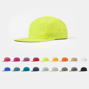 Neon Color Hard Flat Brim Lightweight Camp Running Cap