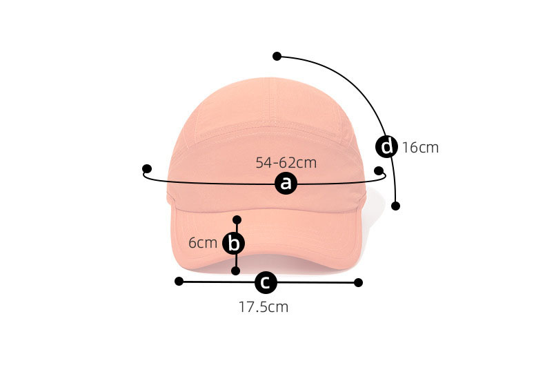 Outdoor Adjustable Unstructured Performance Sports Cap with String - Image 2
