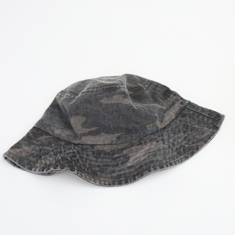 Outdoor Jungle Fisherman Hat Washed Forest Tree Camouflage Bucket Hat Cap - Image 3