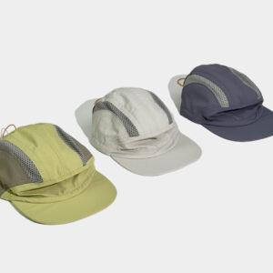 Plain Lightweight Breathable Mesh Side Hat Bill Athletic Camp Hat