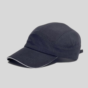 Vintage Washed Cotton Reflective Strips Sandwich Visor Camp Hat