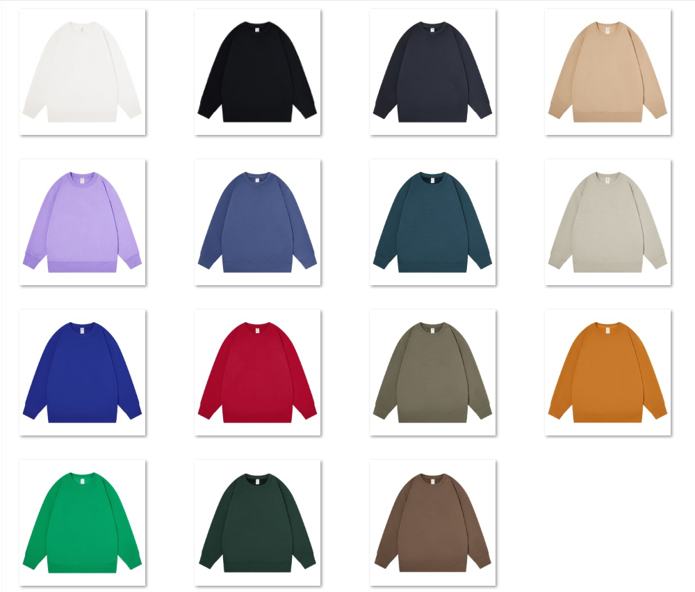 Personalized Branded Pullover Fleece Sweatshirt Bulk Unisex Oversized Crew Neck Fleece Hoodie - Image 2
