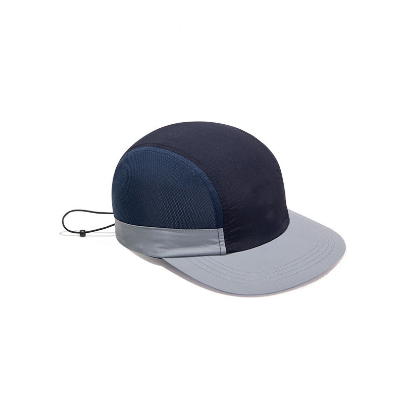 Breathable Mesh Quick Dry Lightweight Athletic Camper Cap Hat with Drawstring - Image 3