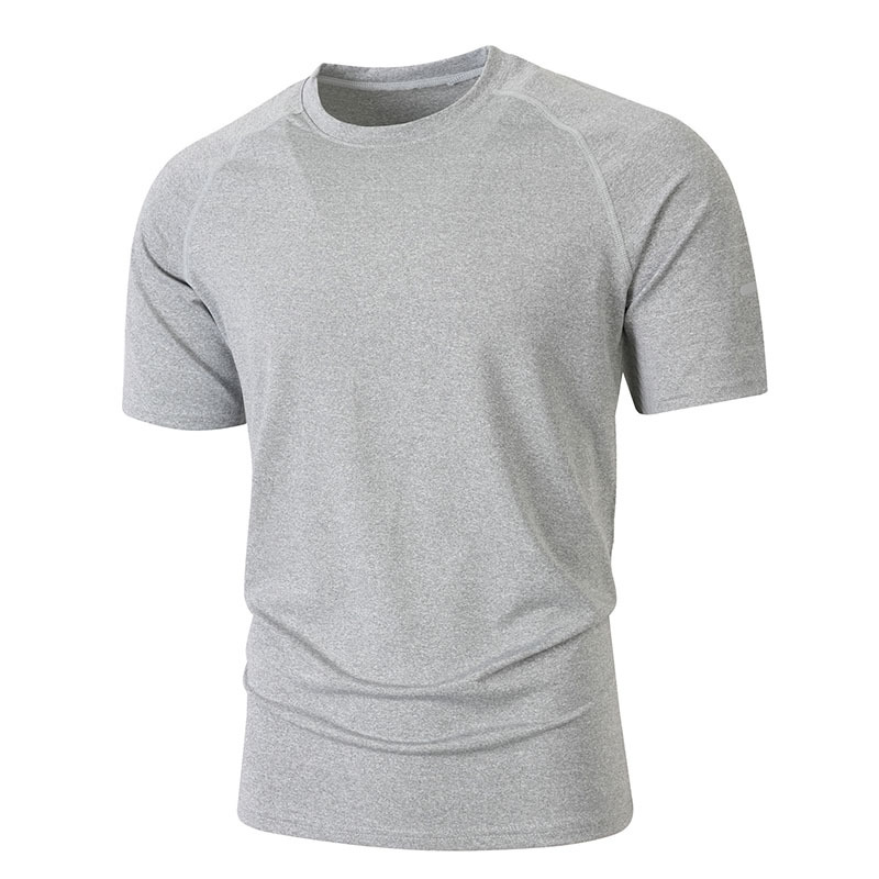T-shirt Stretch Compression Tshirt Reflective Strap Performance Wrink Resistant Sport Running T Shirts - Image 12