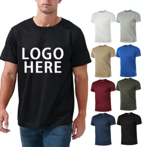 Cheap Round Neck Blank White T-shirt Mens Gym Running Sport T Shirt