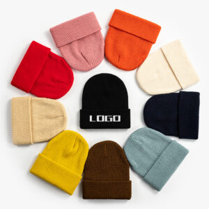 Multi color in stock beanie hat