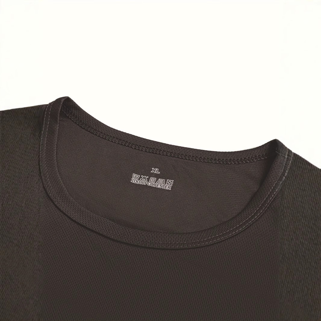 Custom Run Club logo Print Polyester Quick Dry Mesh Short Sleeve Sport Running T shirt - Image 4