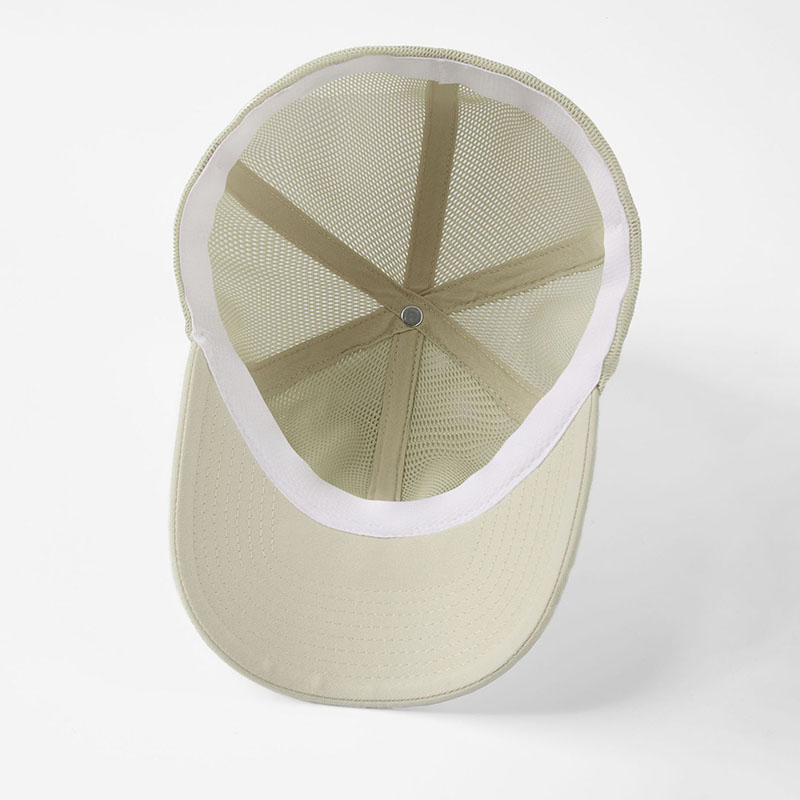 Eco-friendly Recycled Polyester 6 Panel Trucker Hat Custom Stretch Fit Mesh Casquette Fitted Baseball Hats - Image 6