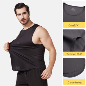 Training Vest Unisex Man Woman Sleeveless Fitness Compression tank Top Running Veste De Sport