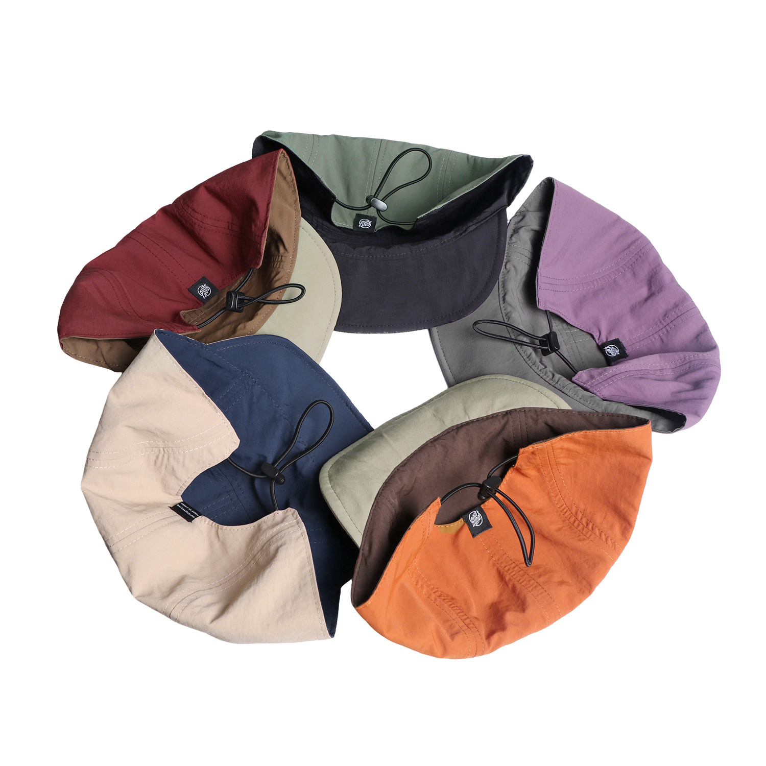 Lightweight Quick Dry Fabric Reversible Outdoor Sports Hat with Flip-up Brim - Image 4
