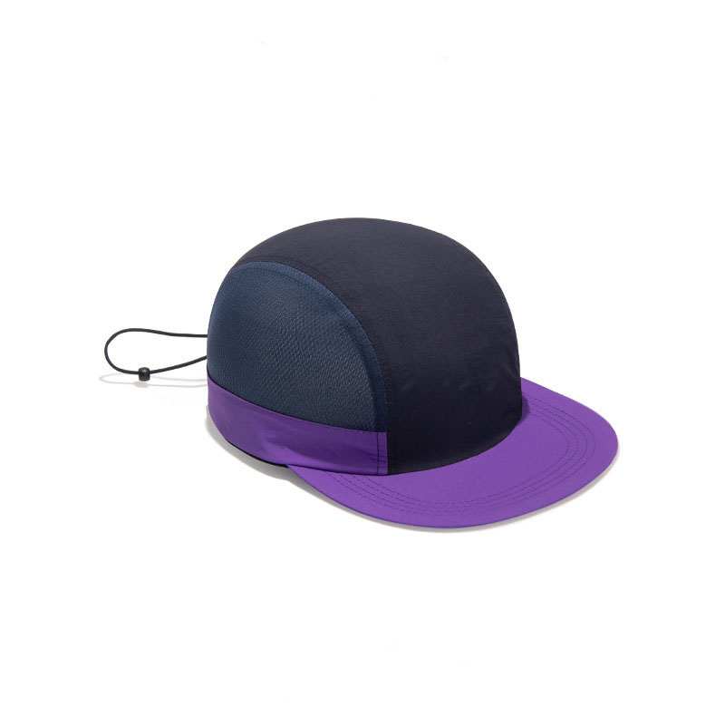 Breathable Mesh Quick Dry Lightweight Athletic Camper Cap Hat with Drawstring - Image 2