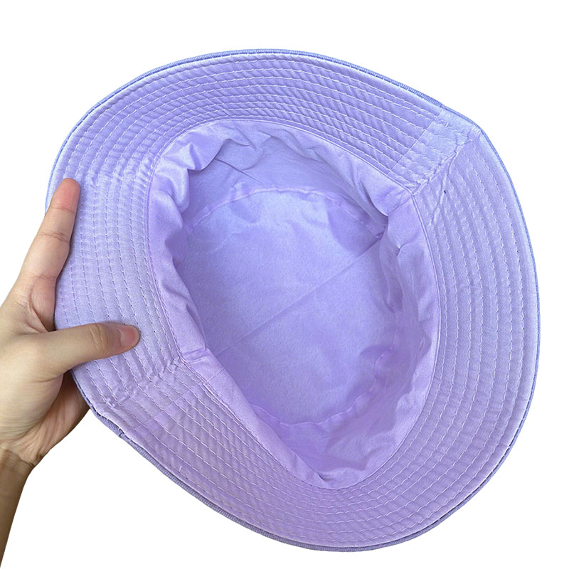 Outdoor Adult Kid Size Reversible Cotton Bucket Hat with logo - Image 3