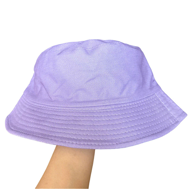 Outdoor Adult Kid Size Reversible Cotton Bucket Hat with logo - Image 4