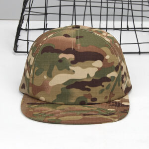 multicam snapback, multicam camo hat, flat bill camo baseball cap, 5 panel structured snapback, blank camo snapback, streetwear camouflage cap, ripstop camo hat