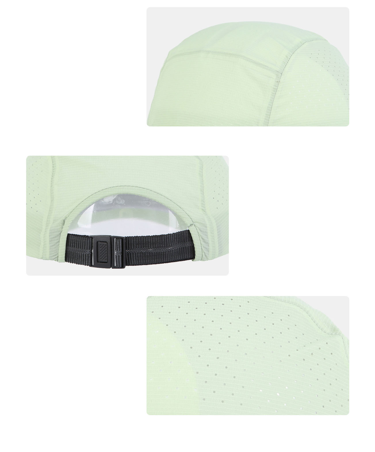 Ultra Lightweight Quick Dry Running Hat with Taped Seams - Image 3