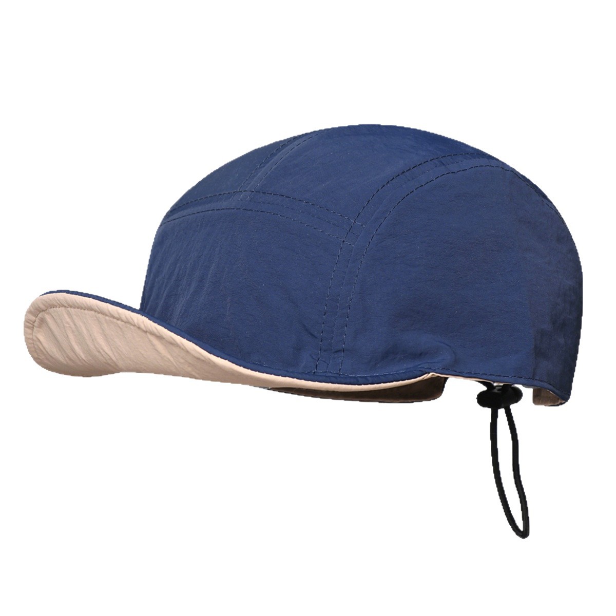 Lightweight Quick Dry Fabric Reversible Outdoor Sports Hat with Flip-up Brim - Image 2